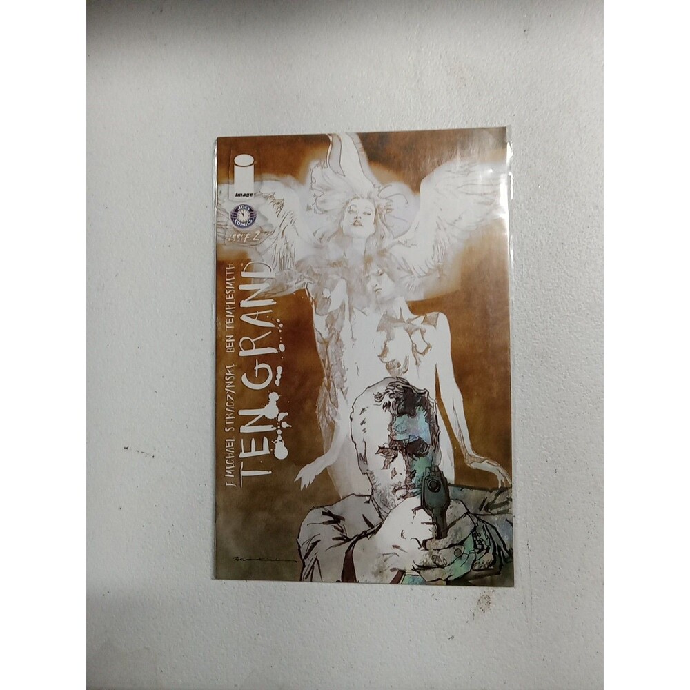 TEN GRAND #2 BILL SIENKIEWICZ VARIANT COVER B 2013 IMAGE COMICS ben templesmith
